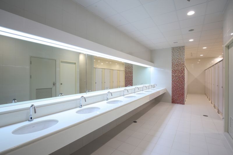 Wide Picture of Modern Bathroom
